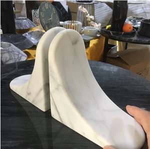 carrara white bookend carrara home decor product